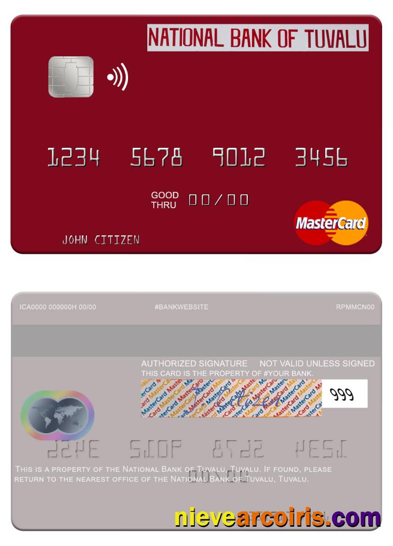 Tuvalu National Bank of Tuvalu mastercard